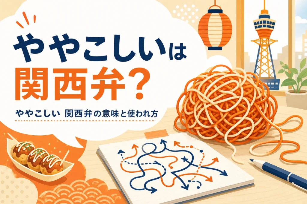 ややこしいは関西弁かを表すアイキャッチ